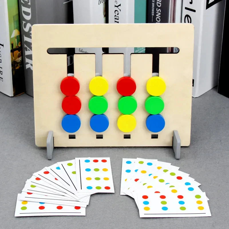 Wooden Toys Double-sided for Kids