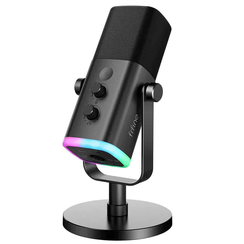 Microphone with Touch Mute Button